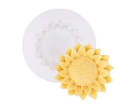 Molde silicona girasol grande 